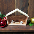 Rustic Reclaimed Christmas Manger