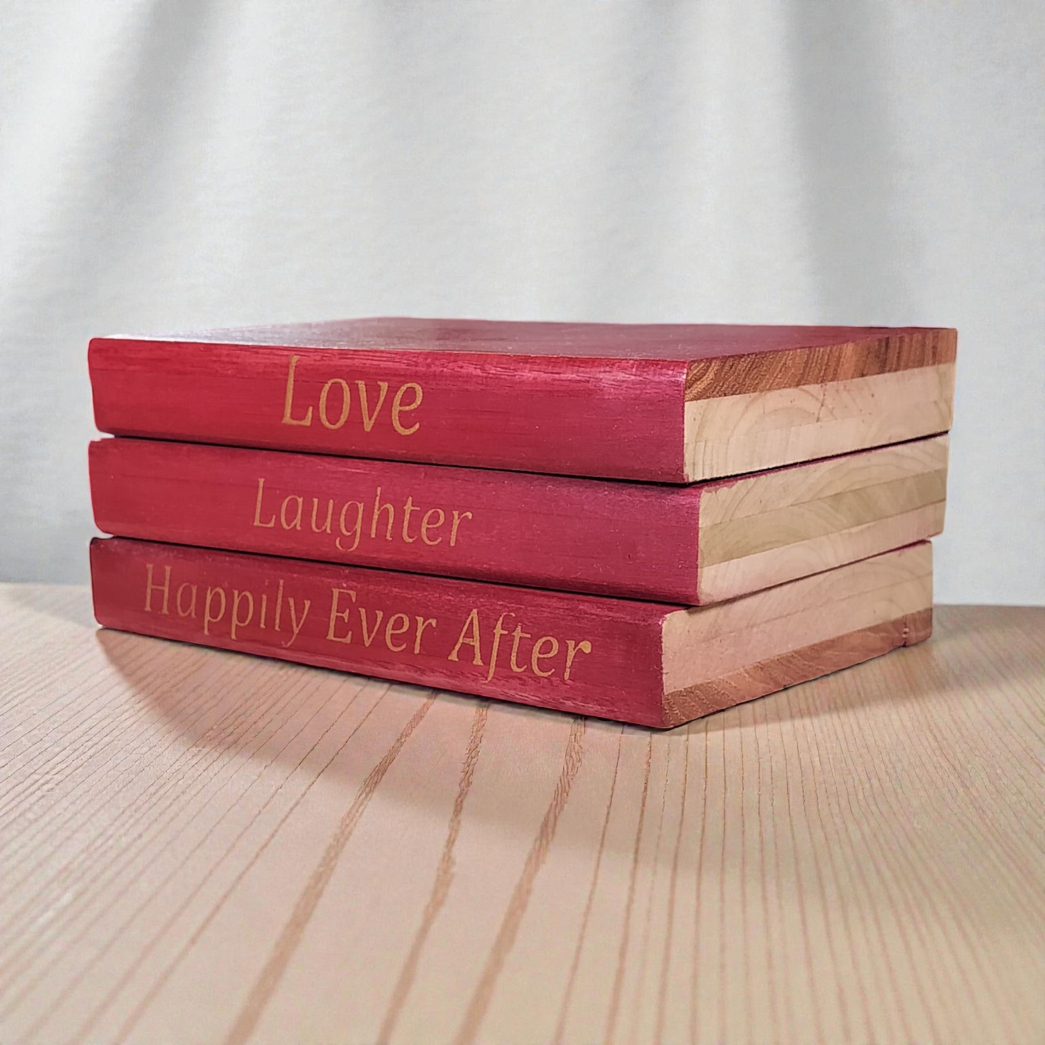 "Love Story" Book Stack
