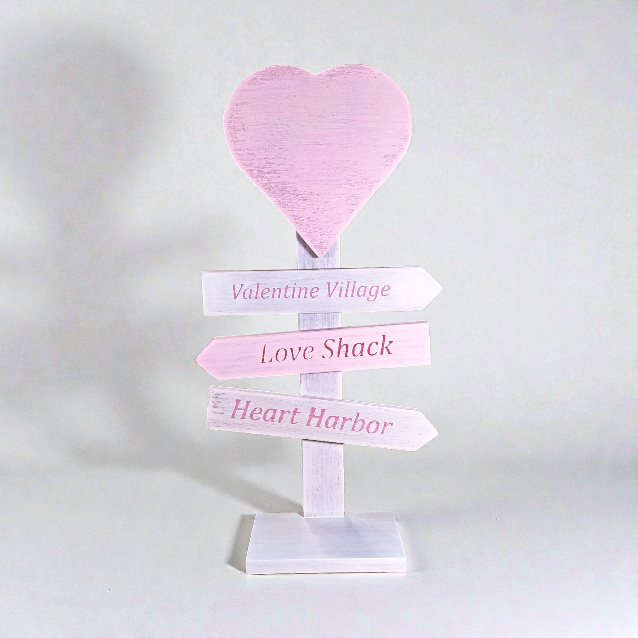 Valentine's Day Road Sign